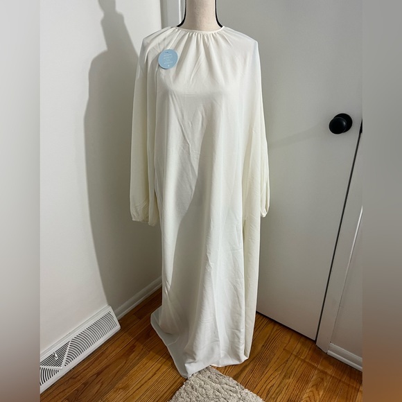 Hill House NWT The Simone Dress in Coconut Milk, Vacation, Bridal - Picture 2 of 5